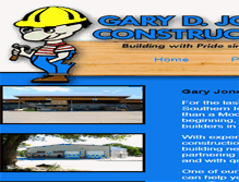 Tablet Screenshot of garyjonesconstruction.com